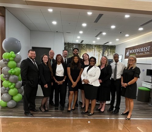 Woodforest National Bank recently held a grand opening for its newest retail branch in Jacksonville, FL, conveniently located inside Walmart at River City Marketplace which provides full-service banking and two onsite ATMs.