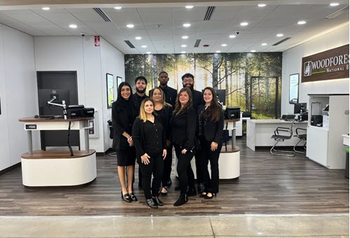 The staff at our new Woodforest Bank branch located in Kissimmee, Florida recently held a grand opening celebration to welcome our customers and shoppers. It was a great event, and our team is excited to serve this community.