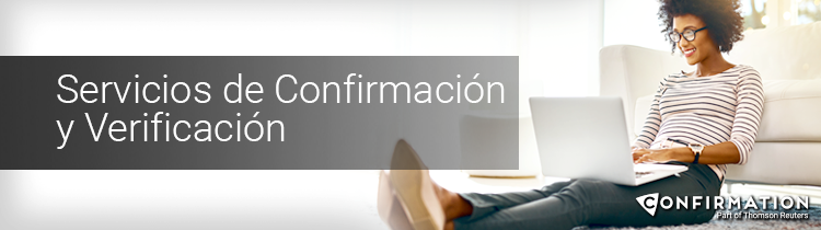 Servicios de confirmación y verificación