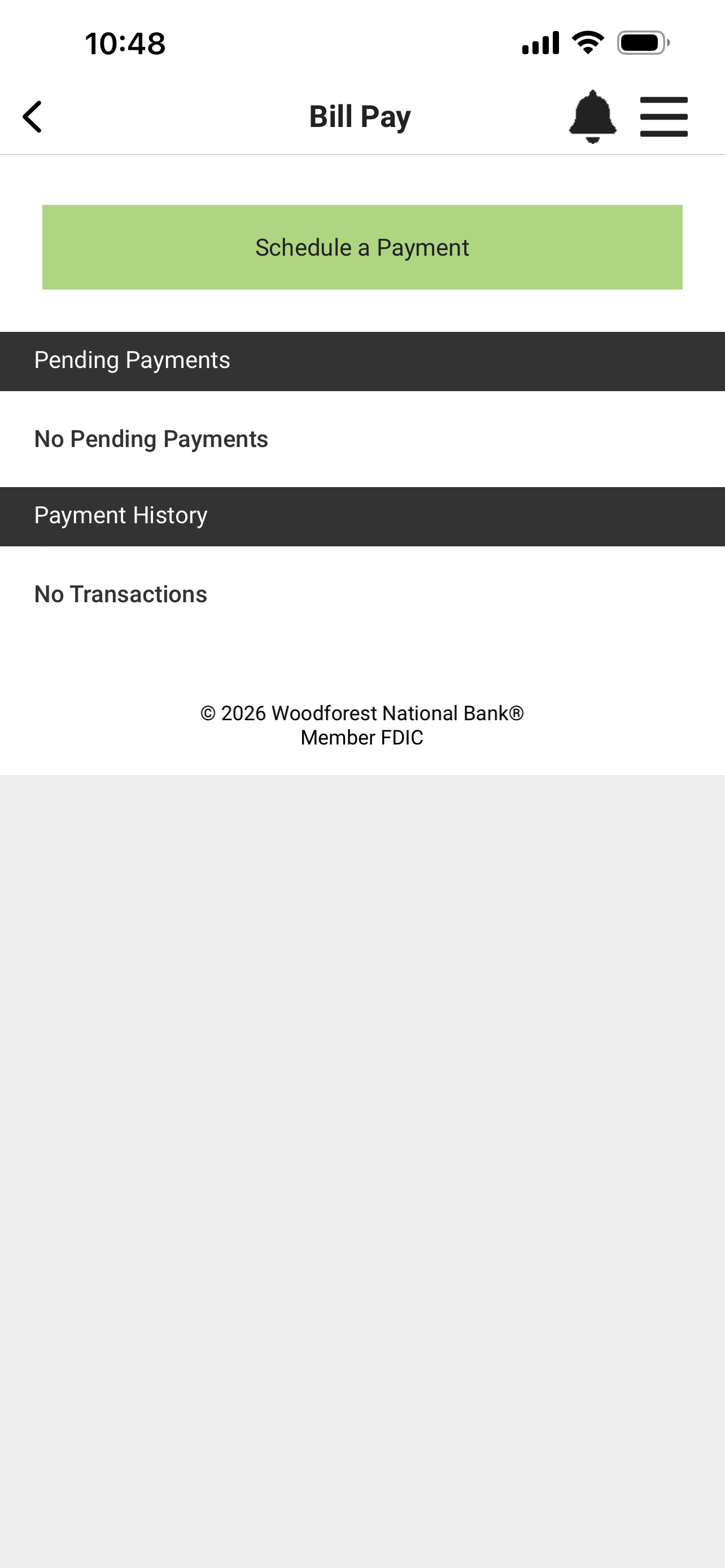 Schedule a Payment