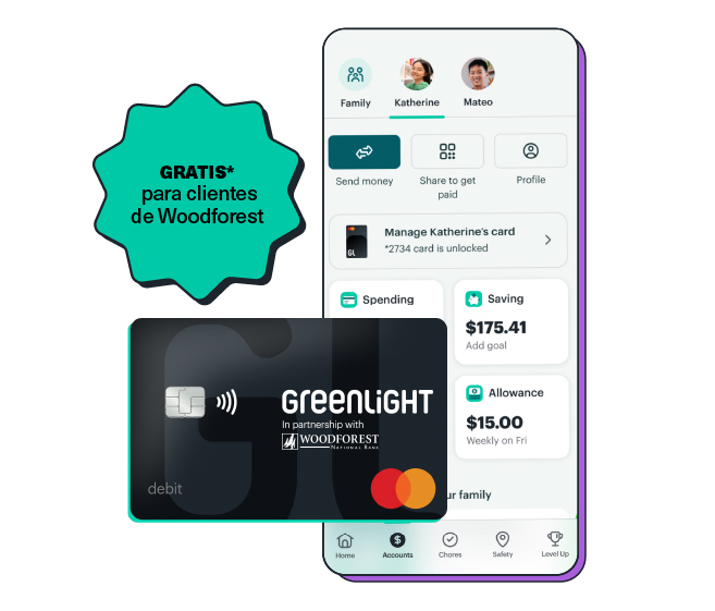 Greenlight App with WNB Card - Spanish